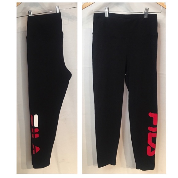 FILA sports tights. Ankle length. Size 10 - Picture 2 of 8